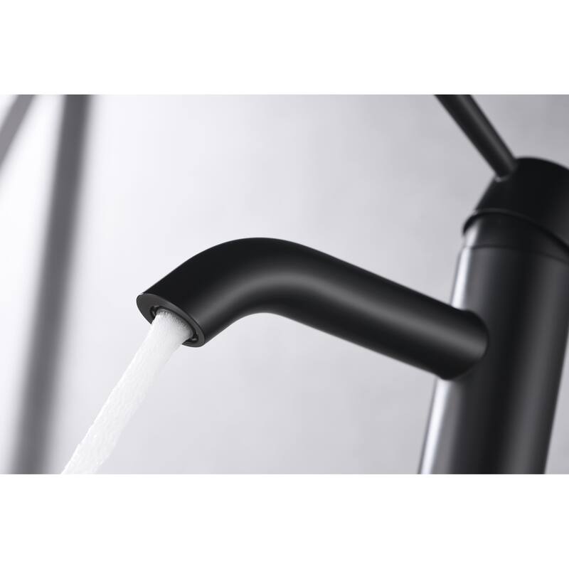 Ultra Faucets Euro Collection Single-Handle Tall Vessel Lavatory Faucet