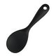 preview thumbnail 12 of 11, Silicone Soup Ladle Spoon 8.7 Inch Heat Resistant One Piece Design - 8.7" x 2.8"(L*W) Black