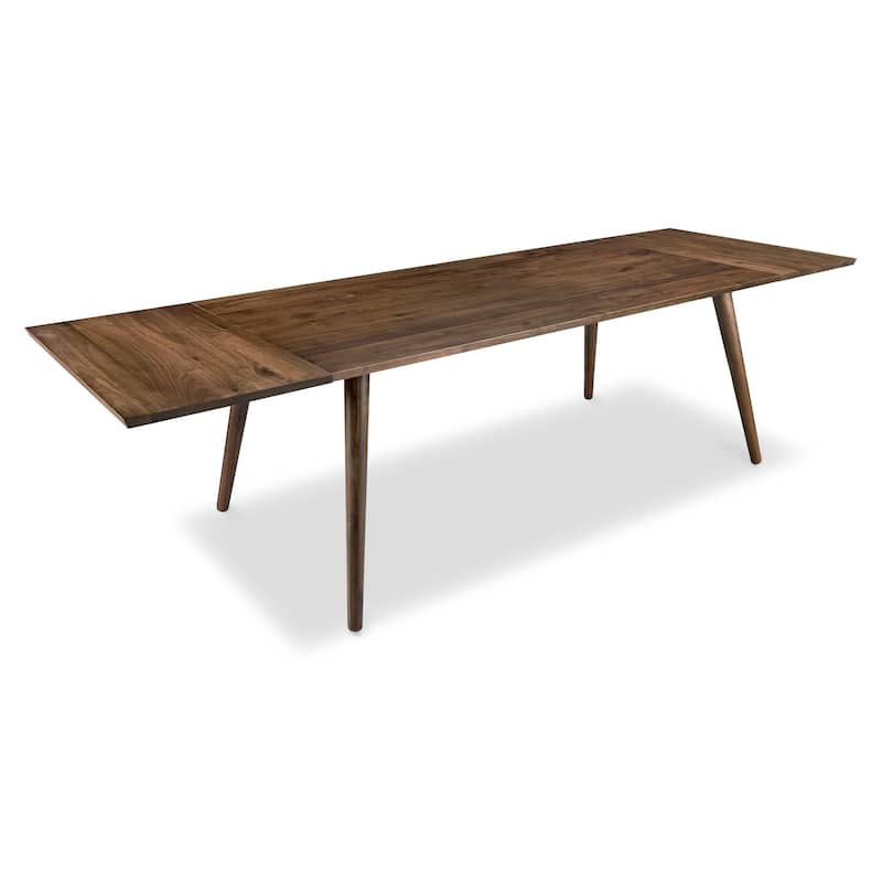 Poly and Bark Cleo Extension Dining Table in Walnut (71"-110")