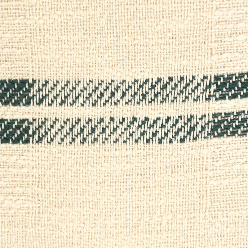 Sevita Woven Holiday Plaid Cotton Throw Pillow