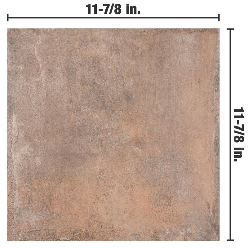 Merola Tile Cazorla Siena 11-7/8" x 11-7/8" Porcelain Floor and Wall Tile