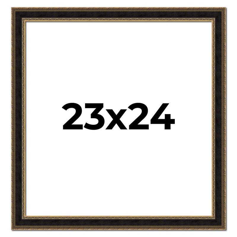 23x24 Frame Gold Antique Vintage Sold Wood Picture Frame | 1.75 Inch