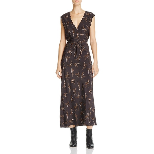 silk knee length dress
