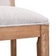 preview thumbnail 42 of 43, Set of 2 Counter Height Bar Stool, Fabric Upholstered Accent Chair, Wooden Frame Island Dining Chair, Bistro High Bar Chair