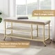 preview thumbnail 2 of 2, Shoe Storage Bench for Entryway