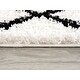 preview thumbnail 7 of 6, L'Baiet Halle White Shag Rug