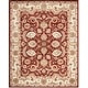 preview thumbnail 15 of 17, SAFAVIEH Handmade Royalty Red/ Ivory Wool Rug 8' x 10' - Red/Ivory - Rectangle