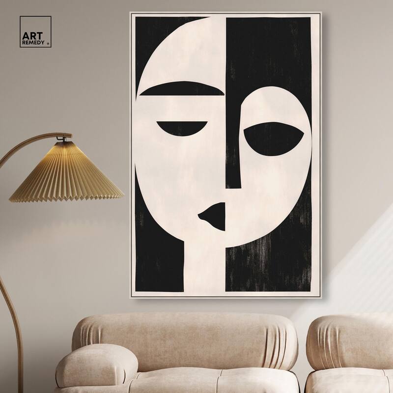 The Mask I Canvas by Art Remedy