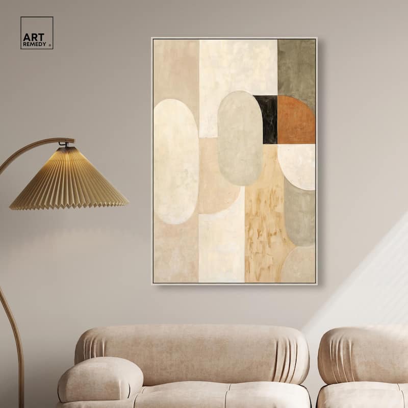 Overlapping Planes II Canvas by Art Remedy