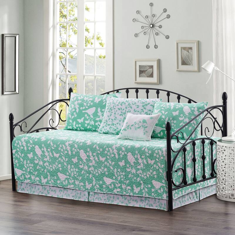 Serenta 6 Piece Cotton Blend Daybed Bedspread Coverlet Set - 75" x 39"