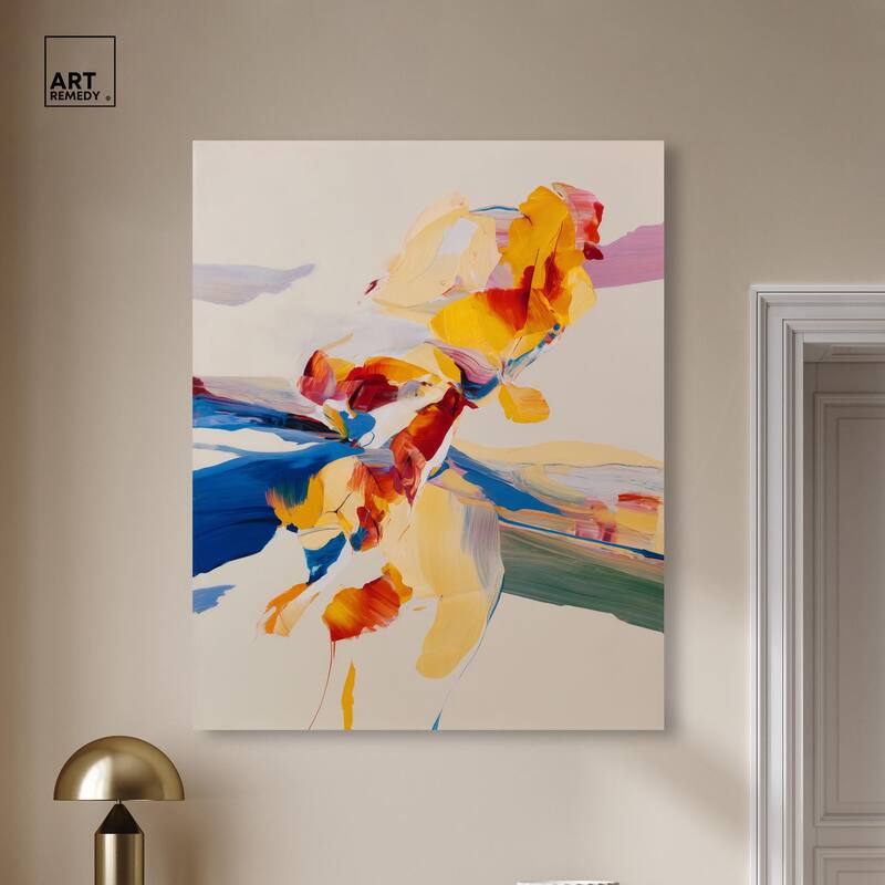 Flippant Bloom III Canvas by Art Remedy, Gallery Wrapped