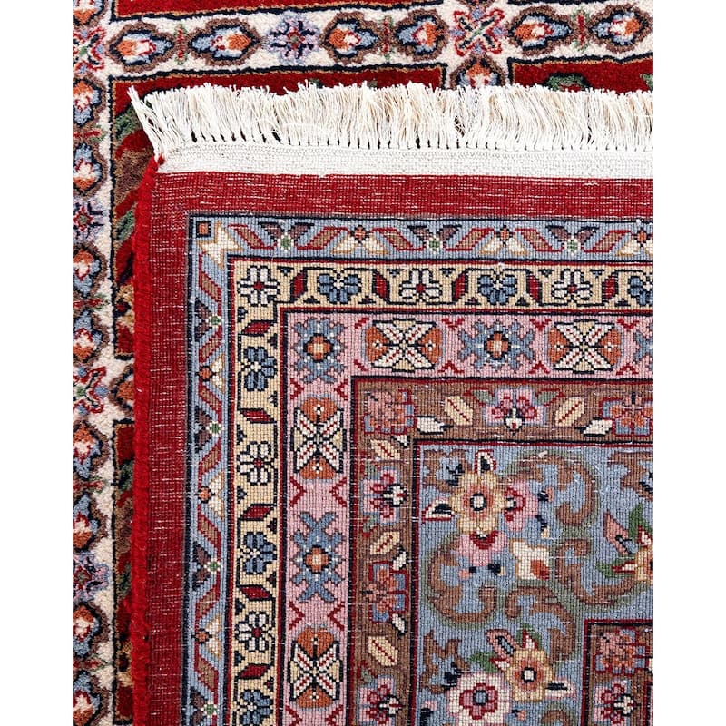 Tabriz One-of-a-Kind Hand-Knotted Area Rug, Red - 8' 3" x 11' 9"