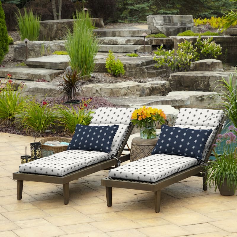 ARDEN Outdoor Chaise Lounge Cushion