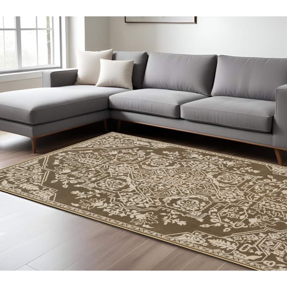 HomeRootsOriental Traditional Rectangle Area Rug