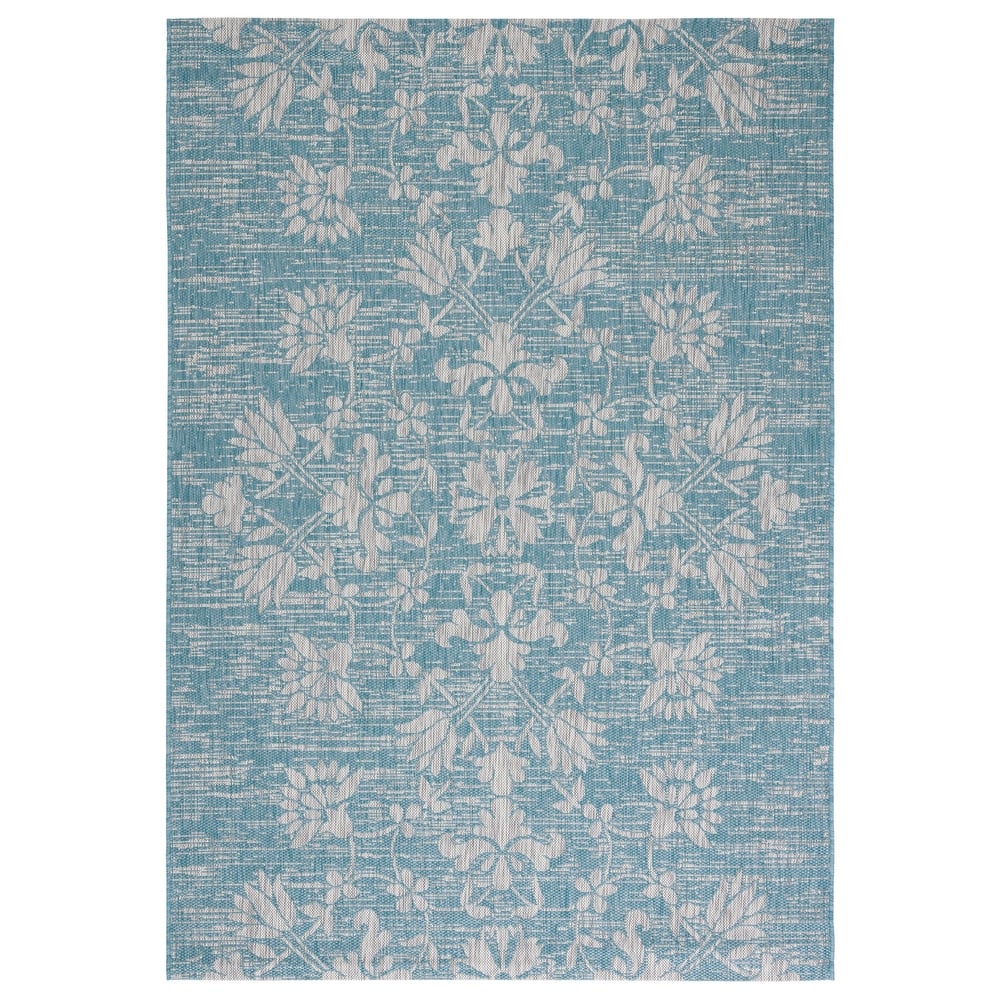 SAFAVIEH Courtyard Rilka Indoor/ Outdoor Waterproof Patio Backyard Rug