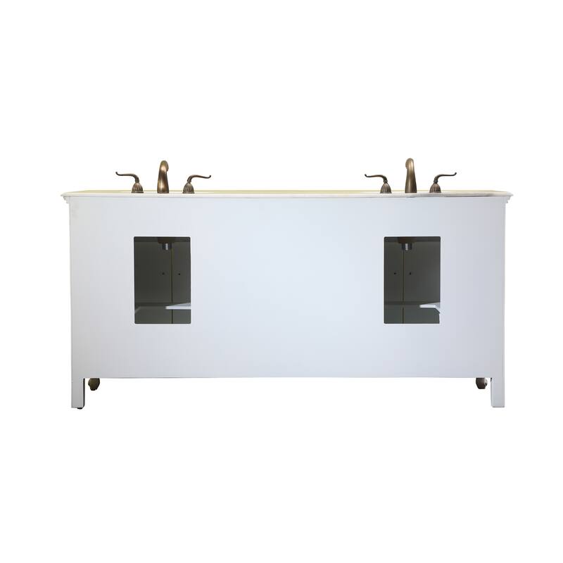 72" Double Bathroom Vanity