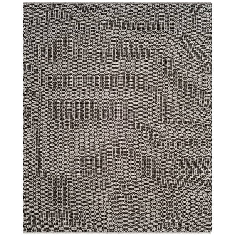 SAFAVIEH Montauk Glyn Handmade Cotton Area Rug - 8' x 10' - Ivory/Black