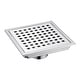 preview thumbnail 8 of 22, Luxier FD01 6 in. x 6 in. Stainless Steel Square Shower Floor Drain