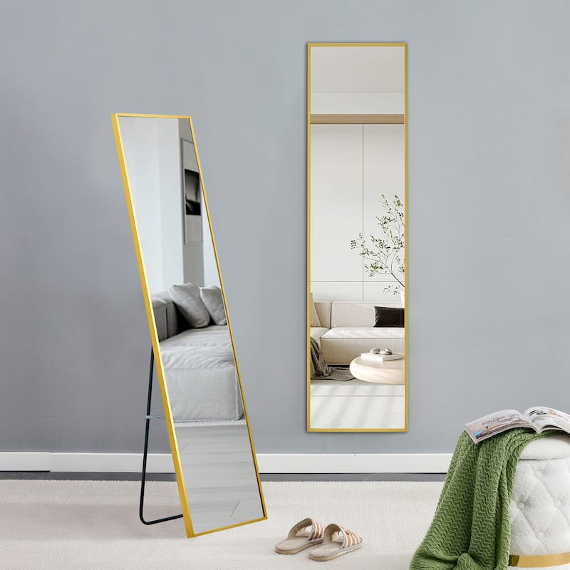 Modern, minimalist, full length mirrors, bathroom vanity mirrors, bedroom porches, clothing stores. - Transparent