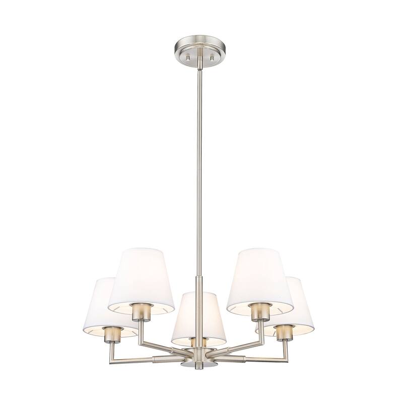 Z-Lite 744-26R Leila 5 Light 26" Wide Chandelier