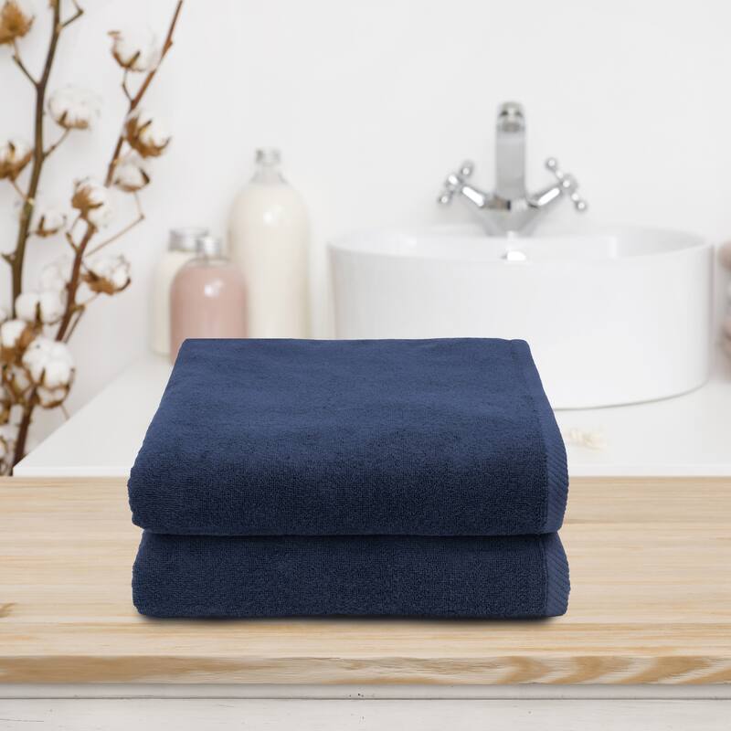 Authentic Hotel and Spa 100% Turkish Cotton Ediree Hand Towels - Set of 2