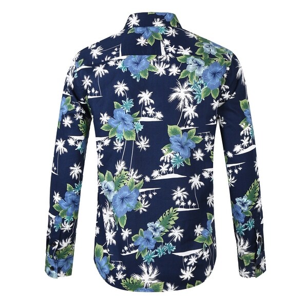 flower print shirt for men