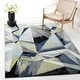 preview thumbnail 3 of 63, SAFAVIEH Porcello Thinh Mid-Century Modern Abstract Rug 2'7" x 5' - Grey/Blue - Rectangle