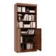 preview thumbnail 140 of 200, 100% Solid Wood 6-Shelf Bookcase with Optional Doors by Palace Imports