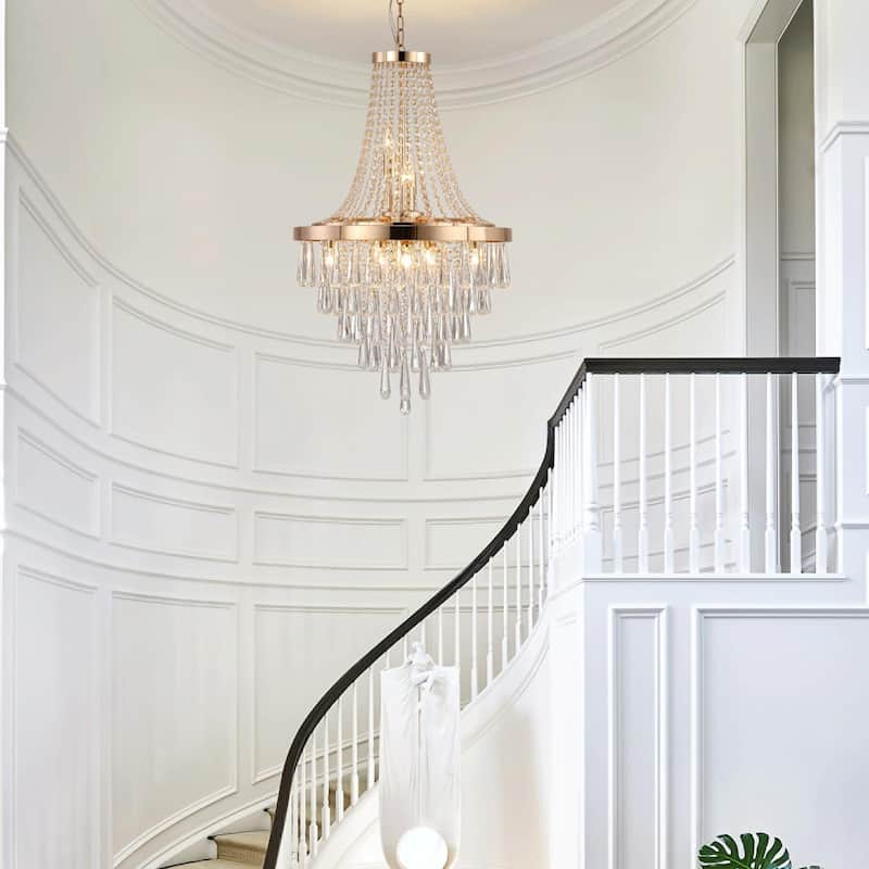 Crystal Chandeliers - Large Contemporary Luxury Ceiling Lighting