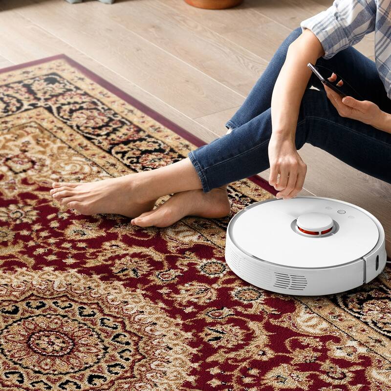 Non Slip Rug Pad for Hardwood Floors - Beige
