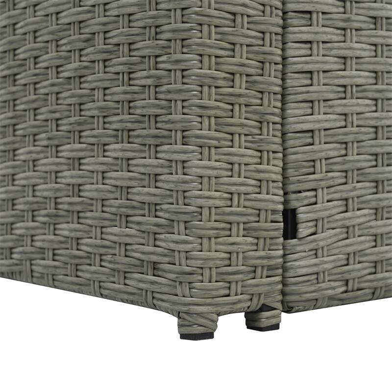 5 Set Wicker Furniture,Patio Furniture,Seasonal PE Wicker Furniture
