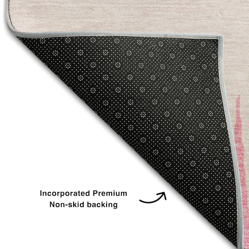 Premium Washable Super Soft Modern Spikes Mayfield Rug
