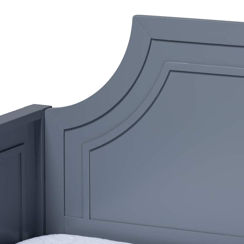 Mariana Classic and Traditional Wood Daybed-Grey or White