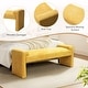 preview thumbnail 28 of 37, Roland Modern 58.5''W Upholstered Bedroom Bench by HULALA HOME