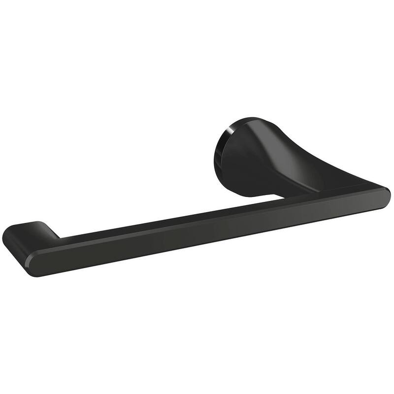 DXV DXV Modulus Wall Mounted Euro Toilet Paper Holder - Matte Black