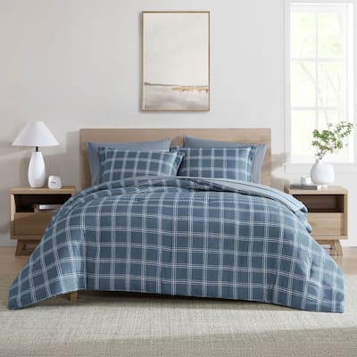 Swift Home Reversible 7-Piece Printed Bed In A Bag Bedding Set