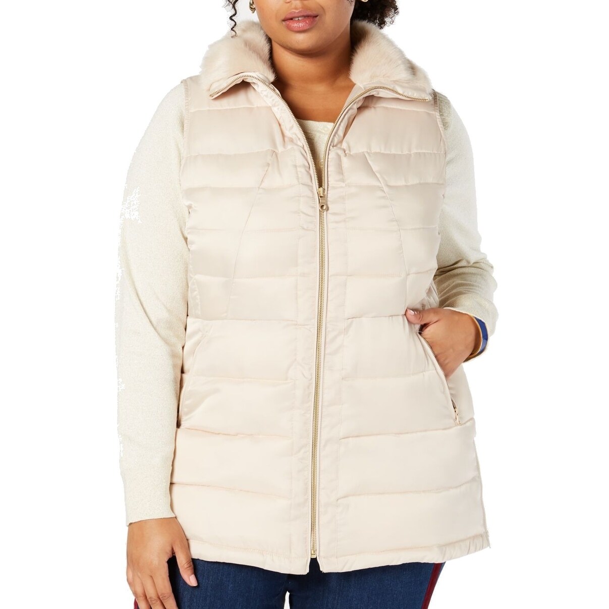fur vest women