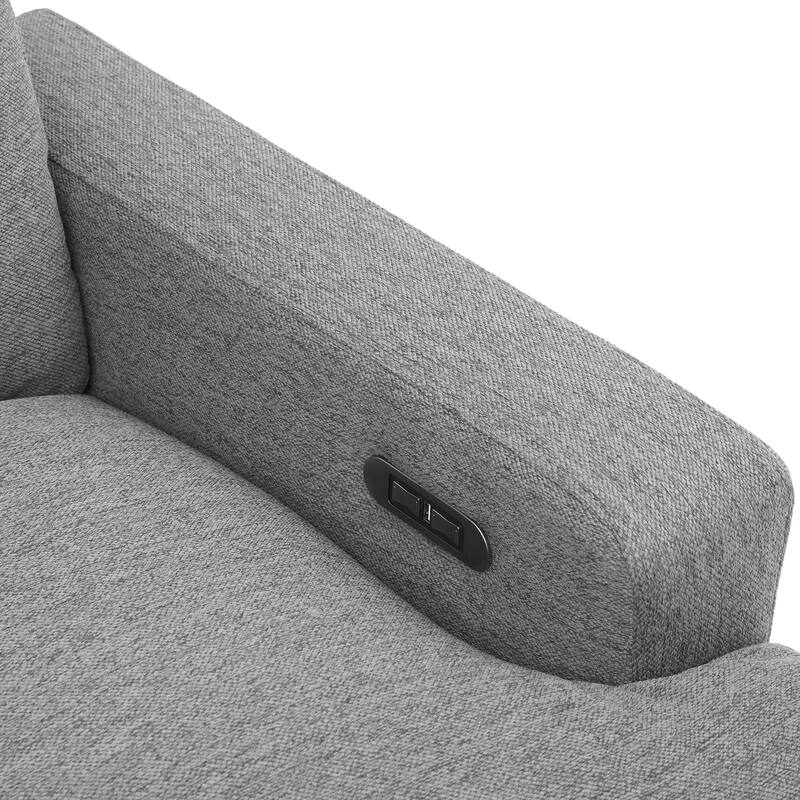 104'' Power Recliner Corner Sofa Home Theater Reclining Sofa