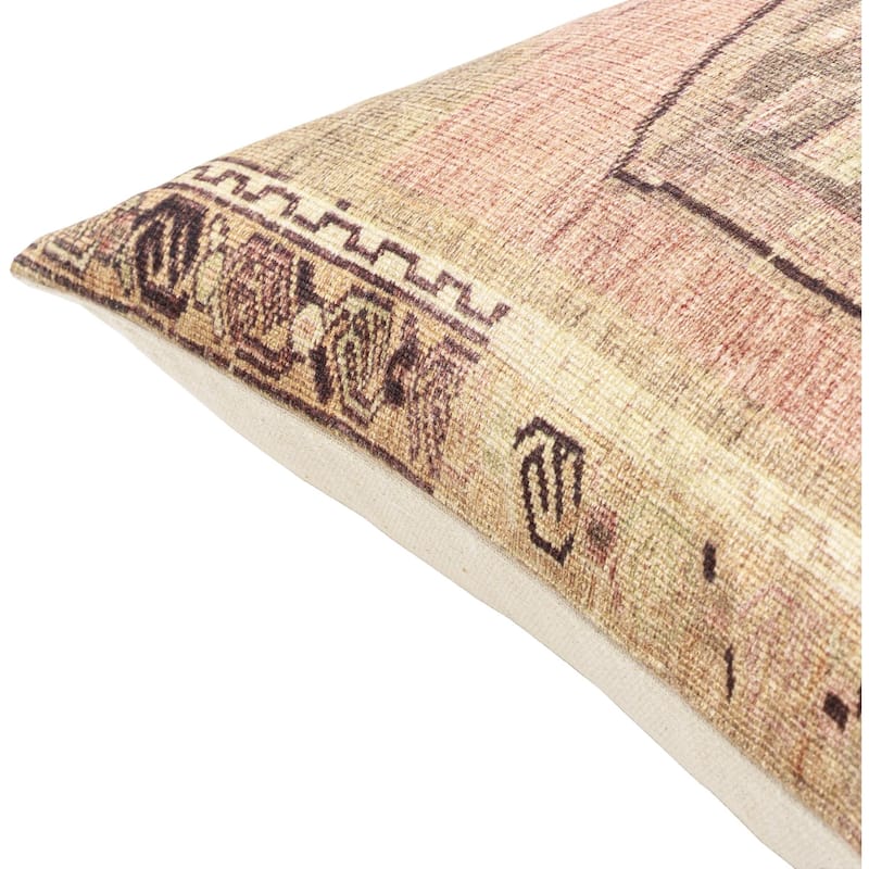 Zorya Traditional Medallion Throw Pillow