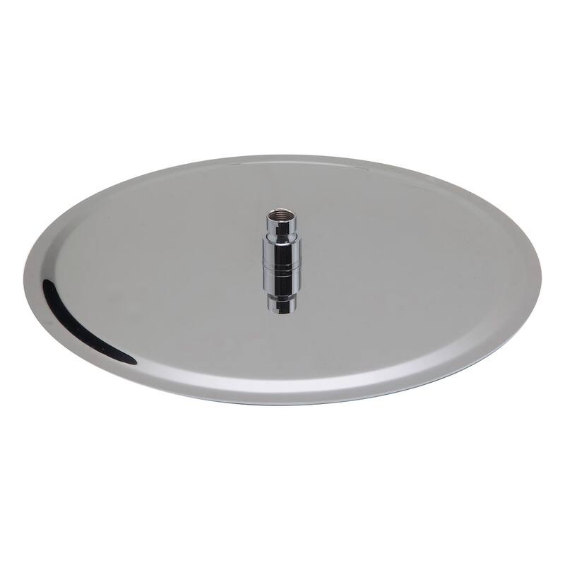 ALFI brand RAIN16R-PSS Solid Polished Stainless Steel 16-inch Round Thin Rain Shower Head