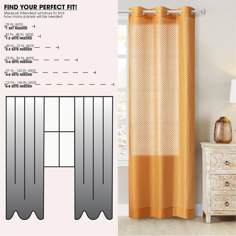 Urban Lifestyle Gold Colorblock Window Panel