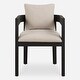 preview thumbnail 4 of 7, Uttermost Balboa Modern Dining Chair - 27'' H X 23'' W X 25'' D