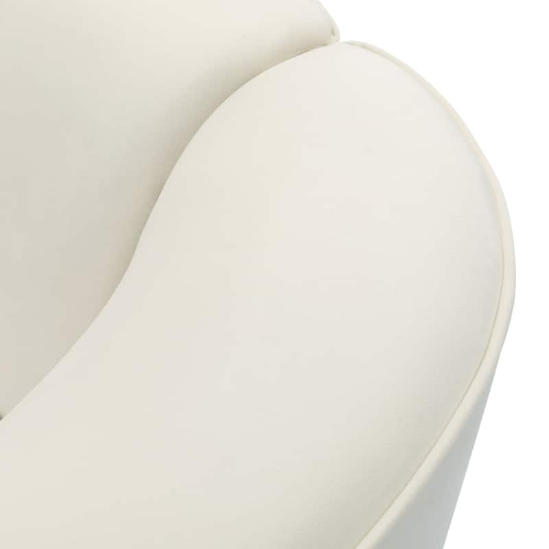 87" Curved Contemporary Sofa,Streamlined Design,and Durable Frame