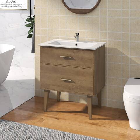 HULALA HOME 30" Single Bathroom Vanity Set