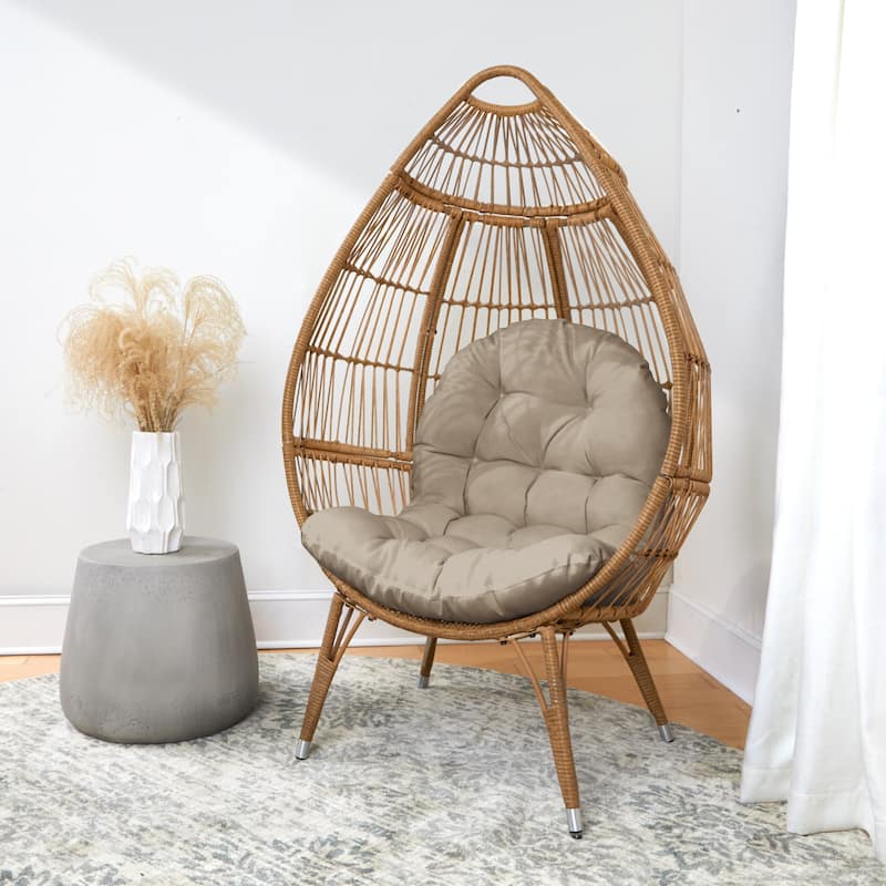 Sorra Home Indoor Egg Chair Replacement Cushion (Cushion Only)