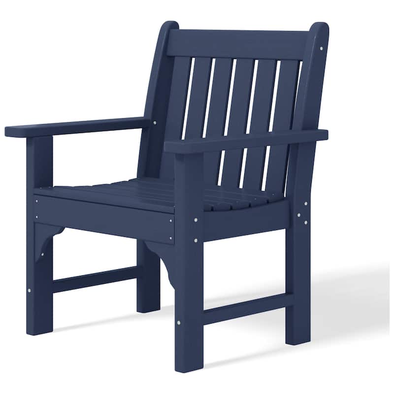Polytrends Laguna Outdoor Dining Poly Garden Arm Chair (Set of 4)