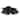 Mikasa Barrett Black 16-Piece Dinnerware Set, Service for 4 - 1
