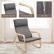 preview thumbnail 8 of 20, Costway Set of 2 Bentwood Rocking Chair Relax Rocker Lounge Chair