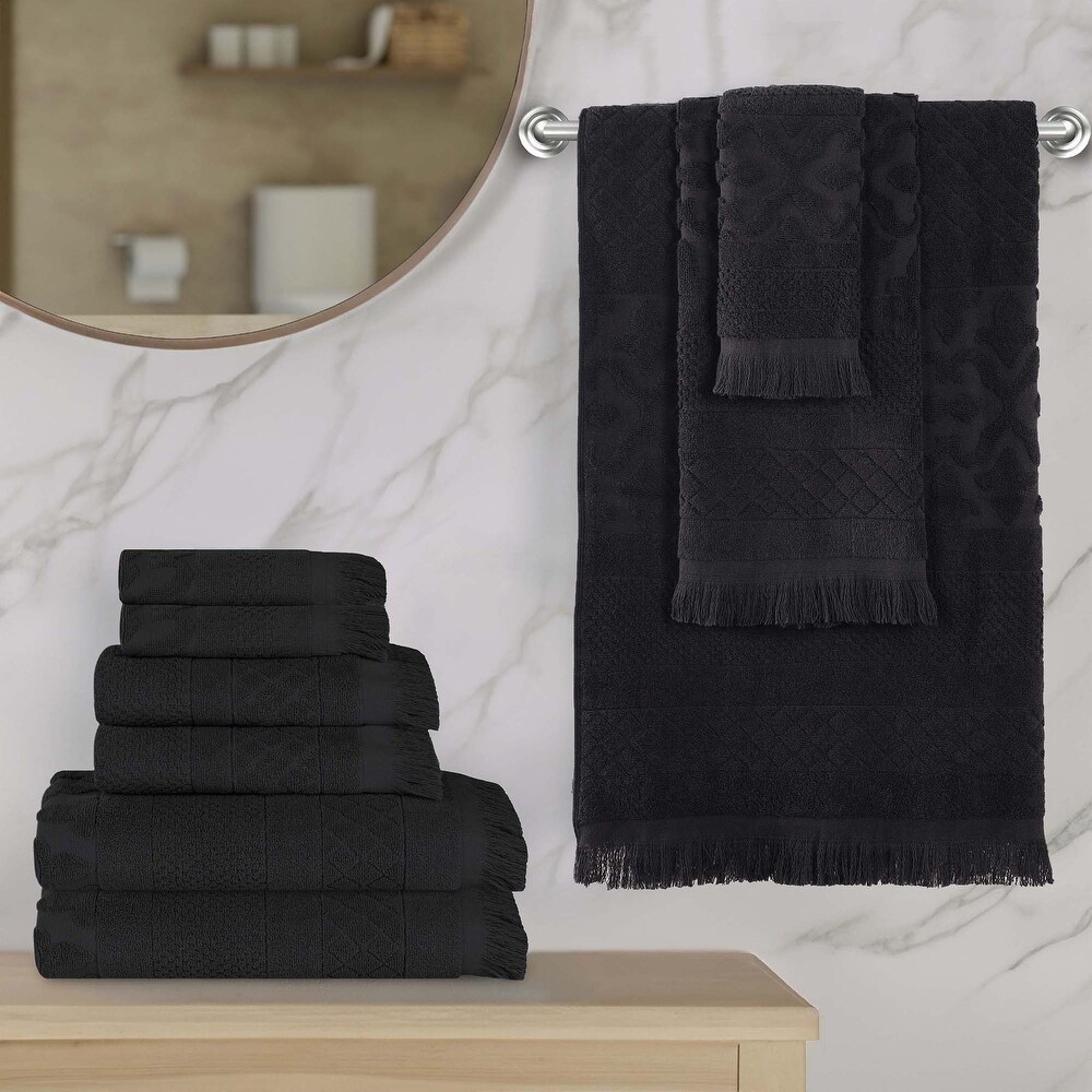 Black Cotton Bath Towels Bed Bath Beyond