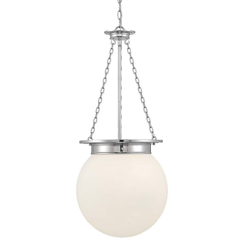 Savoy House 7-3901-3 Manor 3 Light 14" Wide Pendant - Polished Nickel